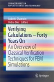 Verifying Calculations - Forty Years On (eBook, PDF)