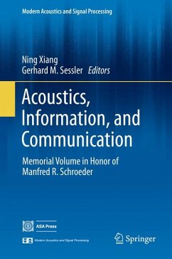 Acoustics, Information, and Communication (eBook, PDF)