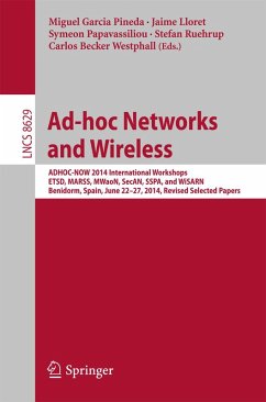 Cover Ad-hoc Networks and Wireless (eBook, PDF)