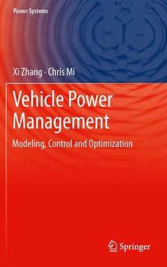 Vehicle Power Management (eBook, PDF) - Zhang, Xi; Mi, Chris