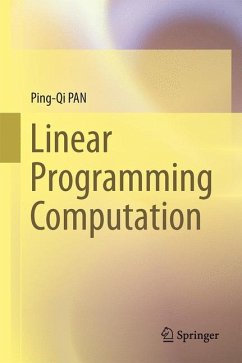 Linear Programming Computation (eBook, PDF) - PAN, Ping-Qi