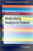 Multicriteria Analysis in Finance (eBook, PDF)