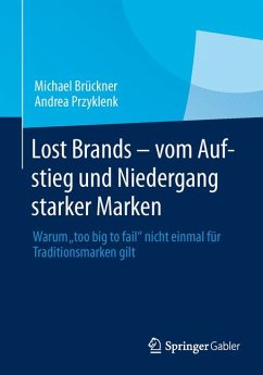 Lost Brands - vom Aufstieg und Niedergang starker Marken (eBook, PDF) - Brückner, Michael; Przyklenk, Andrea