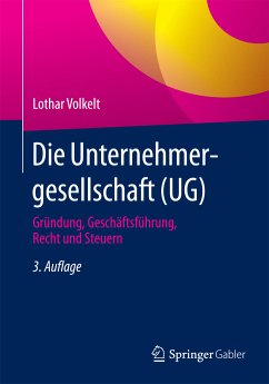 Die Unternehmergesellschaft (UG) (eBook, PDF) - Volkelt, Lothar
