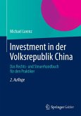 Investment in der Volksrepublik China (eBook, PDF)