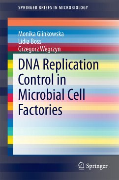DNA Replication Control in Microbial Cell Factories (eBook, PDF) - Glinkowska, Monika; Boss, Lidia; Wegrzyn, Grzegorz