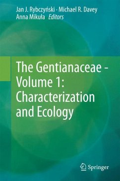 The Gentianaceae - Volume 1: Characterization and Ecology (eBook, PDF)