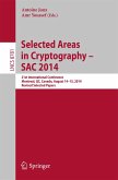 Selected Areas in Cryptography -- SAC 2014 (eBook, PDF)