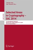 Selected Areas in Cryptography -- SAC 2014 (eBook, PDF) Selected Areas in Cryptography -- SAC 2014 (eBook, PDF)