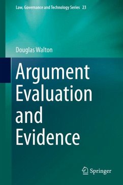 Argument Evaluation and Evidence (eBook, PDF) - Walton, Douglas