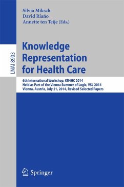 Cover Knowledge Representation for Health Care (eBook, PDF)