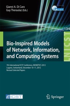 Bio-Inspired Models of Network, Information, and Computing Systems (eBook, PDF)