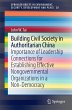 Building Civil Society in Authoritarian... - Bild 1