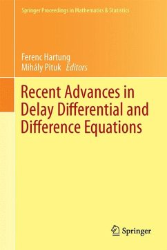 Recent Advances in Delay Differential and Difference Equations (eBook, PDF)