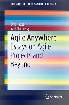 Agile Anywhere (eBook, PDF) - Hazzan, Orit; Dubinsky, Yael