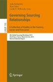 Governing Sourcing Relationships. A Collection of Studies at the Country, Sector and Firm Level (eBook, PDF)