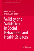 Validity and Validation in Social, Behavioral, and Health Sciences (eBook, PDF)