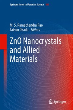 ZnO Nanocrystals and Allied Materials (eBook, PDF)