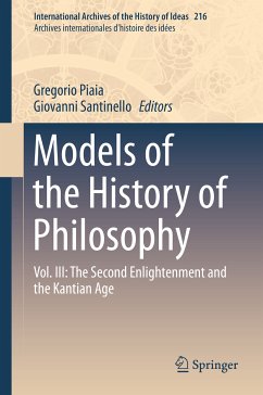 Models of the History of Philosophy (eBook, PDF)