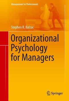 Organizational Psychology for Managers (eBook, PDF) - Balzac, Stephen R.