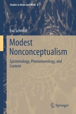 Modest Nonconceptualism (eBook, PDF) - Schmidt, Eva