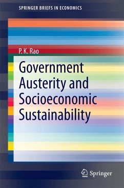 Government Austerity and Socioeconomic Sustainability (eBook, PDF) - Rao, P.K.