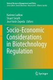 Socio-Economic Considerations in Biotechnology Regulation (eBook, PDF)
