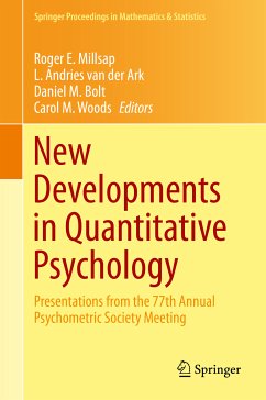 New Developments in Quantitative Psychology (eBook, PDF)