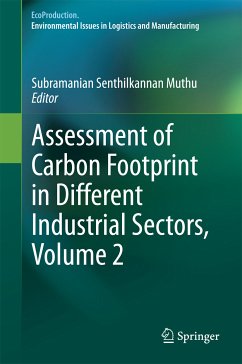 Assessment of Carbon Footprint in Different Industrial Sectors, Volume 2 (eBook, PDF)