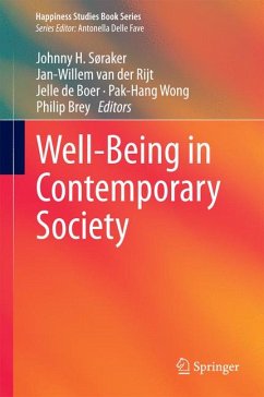 Well-Being in Contemporary Society (eBook, PDF)