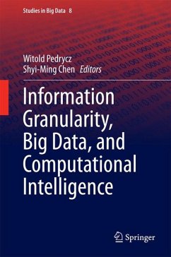 Information Granularity, Big Data, and Computational Intelligence (eBook, PDF)