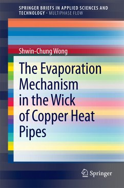 The Evaporation Mechanism in the Wick of Copper Heat Pipes (eBook, PDF) - Wong, Shwin-Chung