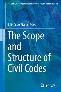 The Scope and Structure of Civil Codes (eBook, PDF)