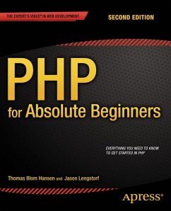 PHP for Absolute Beginners (eBook, PDF) - Lengstorf, Jason; Blom Hansen, Thomas