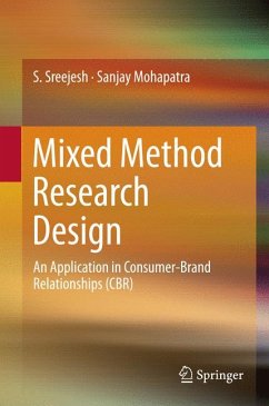 Mixed Method Research Design (eBook, PDF) - Sreejesh, S.; Mohapatra, Sanjay