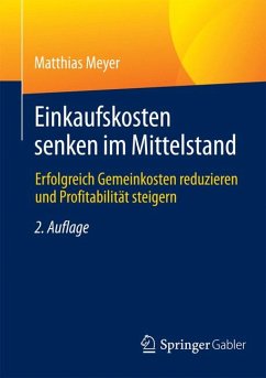 Einkaufskosten senken im Mittelstand (eBook, PDF) - Meyer, Matthias
