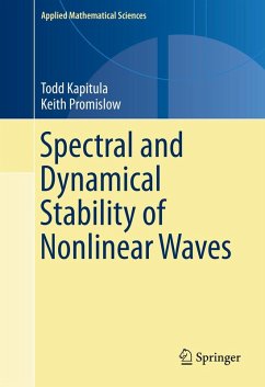 Spectral and Dynamical Stability of Nonlinear Waves (eBook, PDF) - Kapitula, Todd; Promislow, Keith