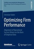 Optimizing Firm Performance (eBook, PDF)