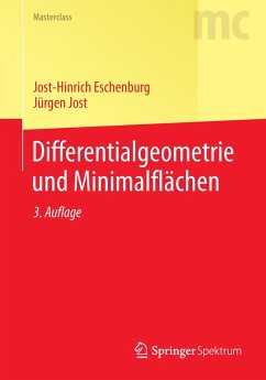 Differentialgeometrie und Minimalflächen (eBook, PDF) - Eschenburg, Jost-Hinrich; Jost, Jürgen