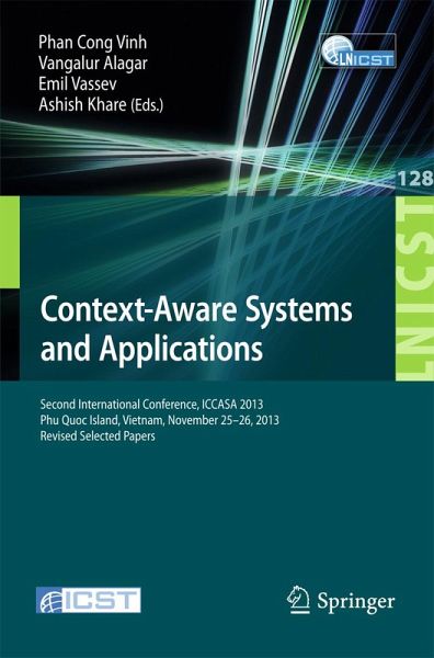 Context-Aware Systems and Applications (eBook, PDF) Context-Aware Systems and Applications (eBook, PDF)