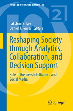 Reshaping Society through Analytics, Collaboration, and Decision Support (eBook, PDF)