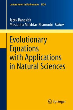 Evolutionary Equations with Applications in Natural Sciences (eBook, PDF)