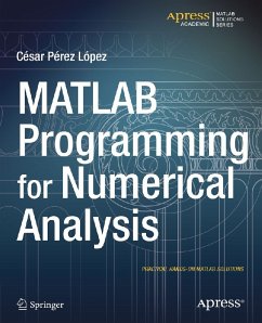 MATLAB Programming for Numerical Analysis (eBook, PDF) - Lopez, Cesar