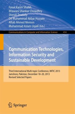 Cover Communication Technologies, Information Security and Sustainable Development (eBook, PDF)