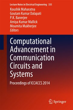 Computational Advancement in Communication Circuits and Systems (eBook, PDF)