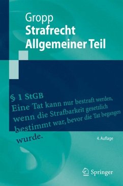 Strafrecht Allgemeiner Teil (eBook, PDF) - Gropp, Walter