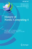 History of Nordic Computing 4 (eBook, PDF)