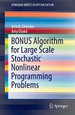 BONUS Algorithm for Large Scale Stochastic Nonlinear Programming Problems (eBook, PDF)