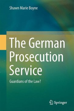 The German Prosecution Service (eBook, PDF) - Boyne, Shawn Marie