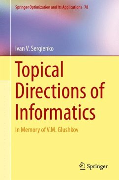 Topical Directions of Informatics (eBook, PDF) - Sergienko, Ivan V.